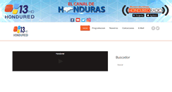 Desktop Screenshot of hondured.tv